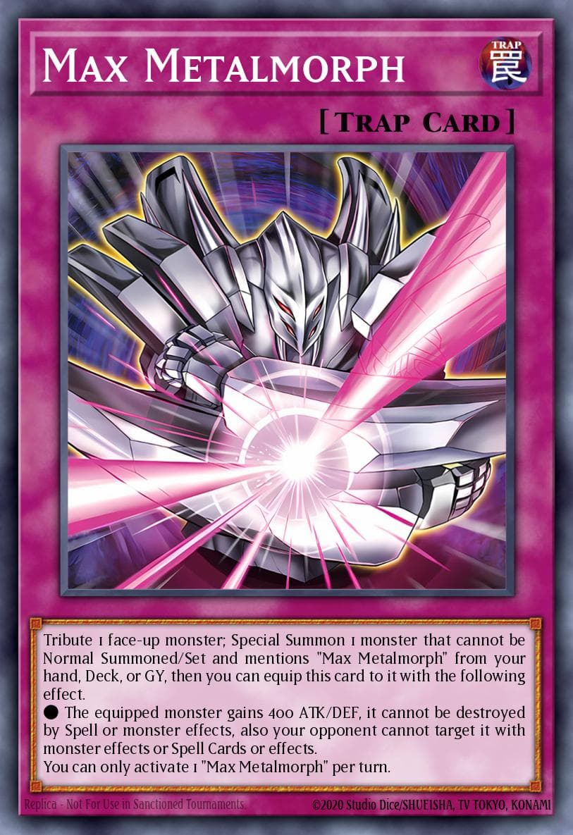 Max Metalmorph Rage of the Abyss card