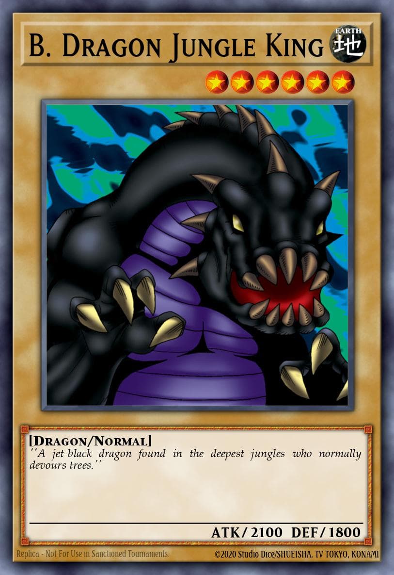 B. Dragon Jungle King 游戏王 card
