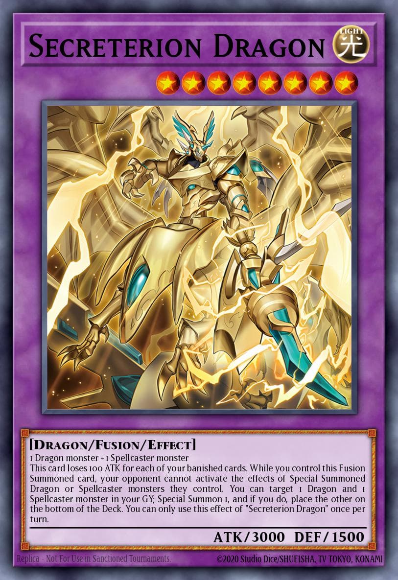 Secreterion Dragon Duelist's Advance card