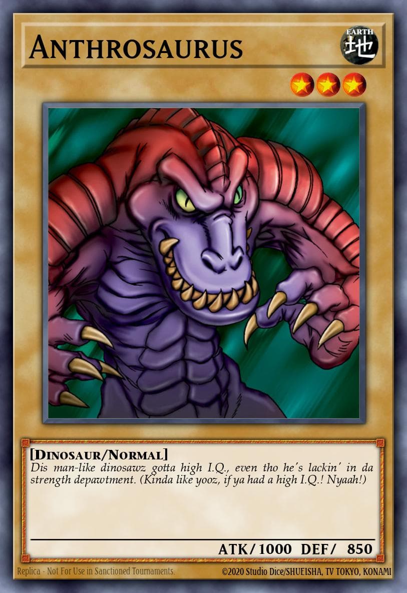 Anthrosaurus Speed Duel Starter Decks: Ultimate Predators card