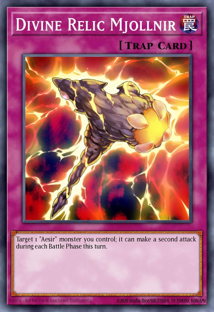 Divine Relic Mjollnir Storm of Ragnarok: Special Edition card