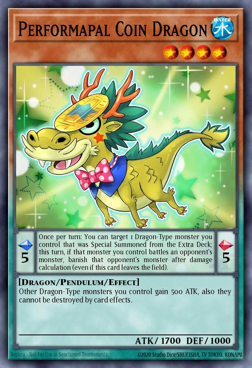 Performapal Coin Dragon Maximum Crisis: Special Edition card