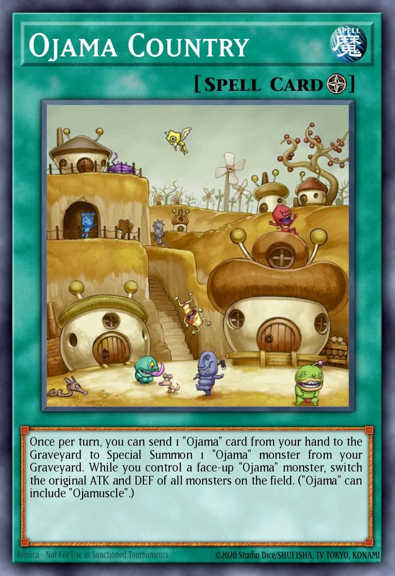 Ojama Country Ghosts From the Past card