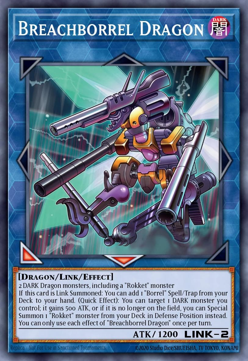 Breachborrel Dragon Blazing Dominion card