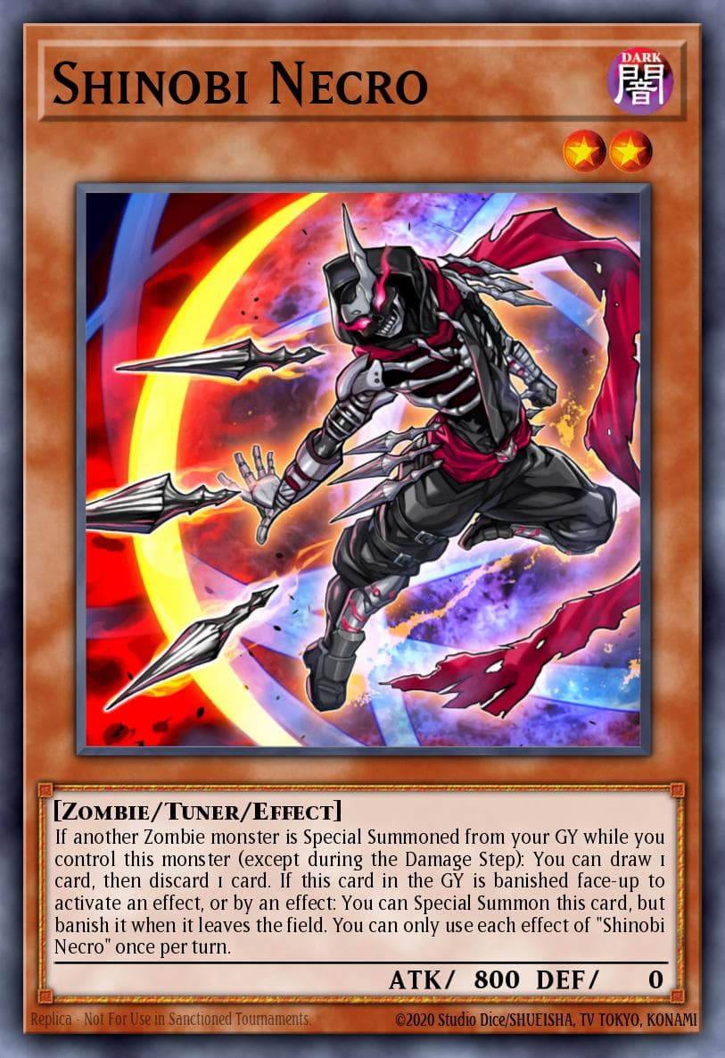 Shinobi Necro 2020 Tin of Lost Memories Mega Pack card