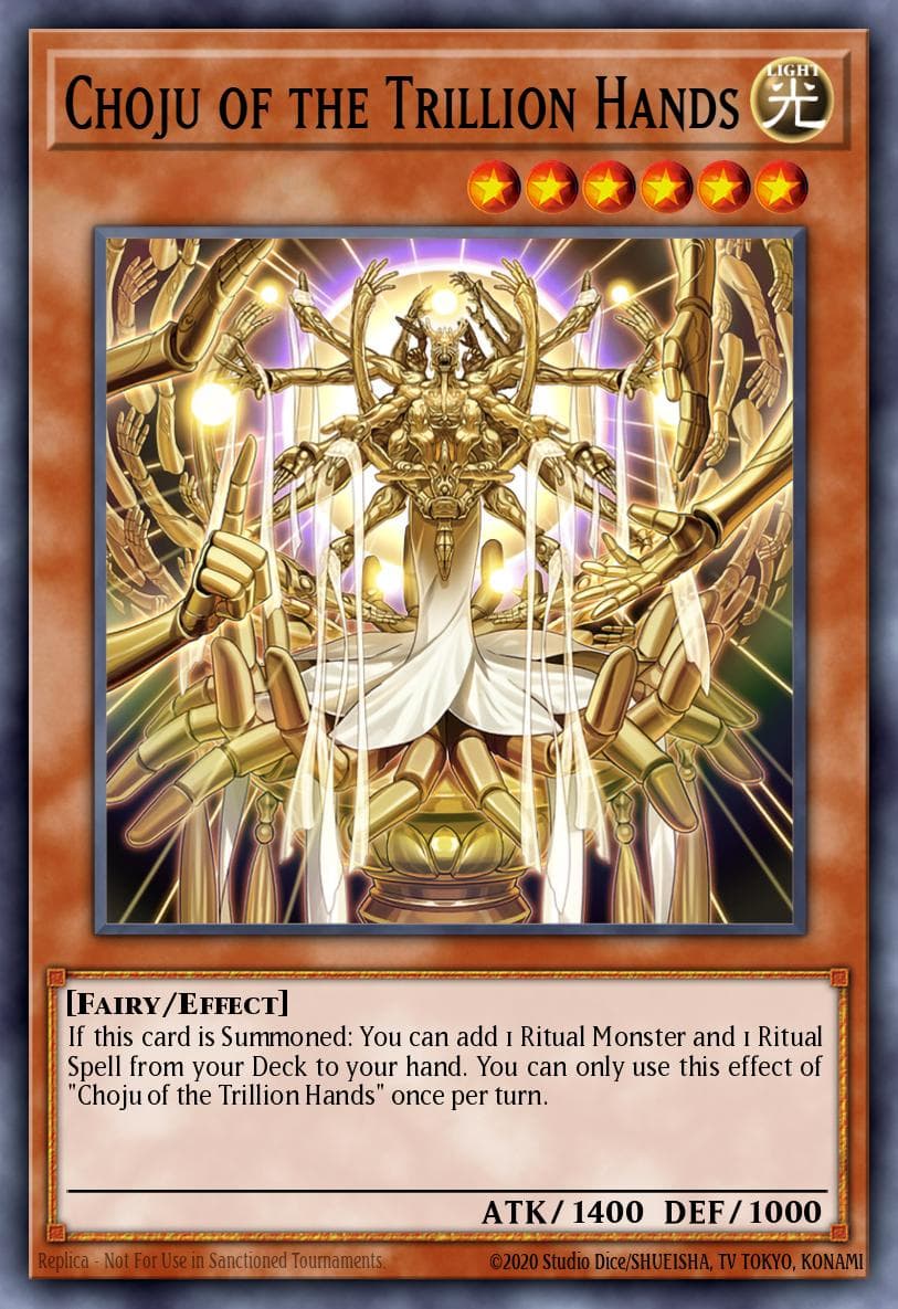 Choju of the Trillion Hands Photon Hypernova card