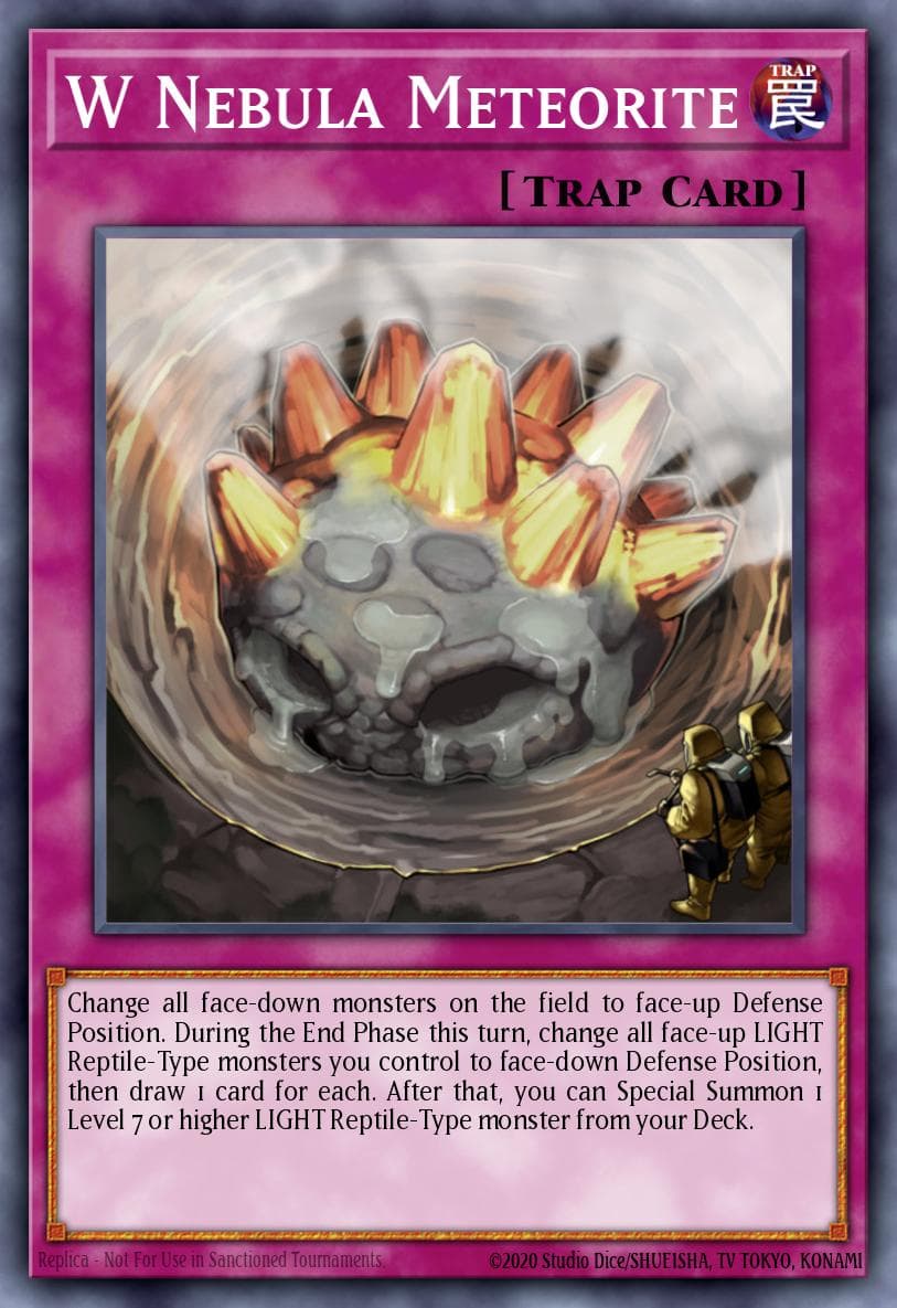 W Nebula Meteorite Extreme Victory Sneak Peek Participation Card card