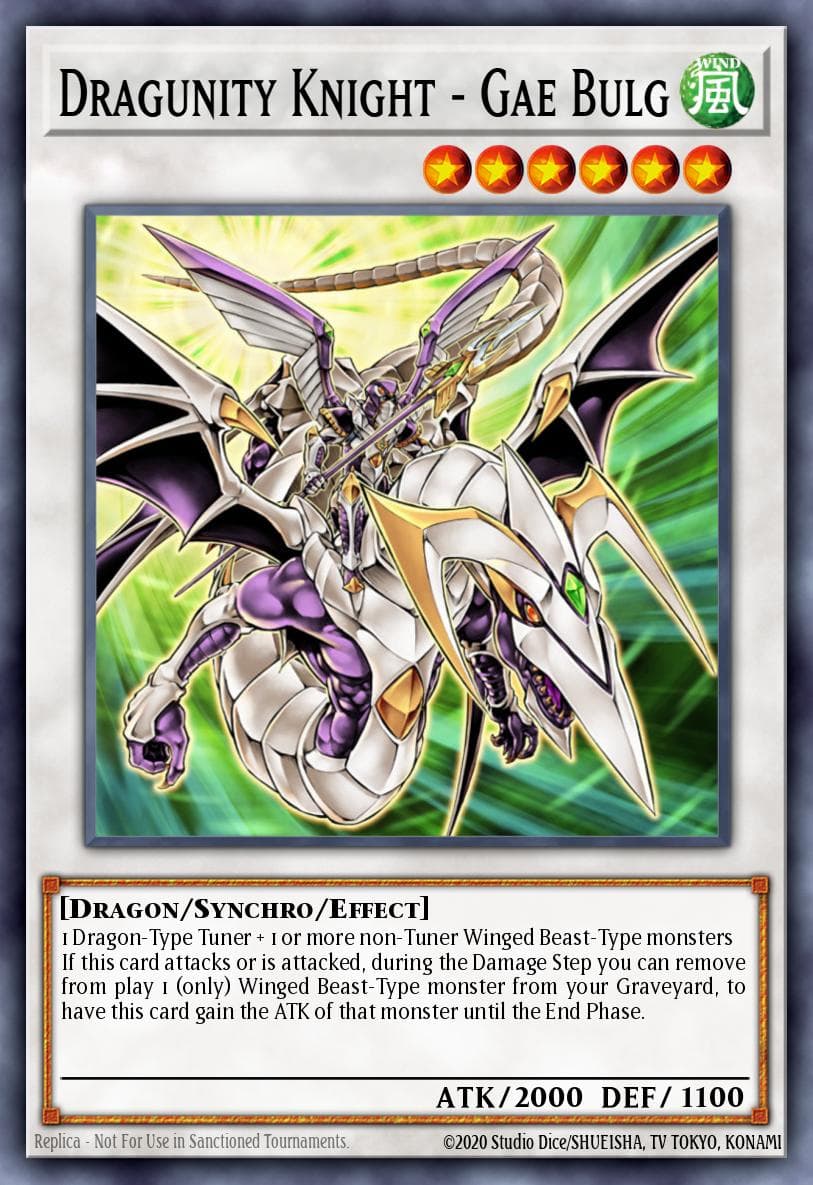 Dragunity Knight - Gae Bulg OTS Tournament Pack 8 (POR) card