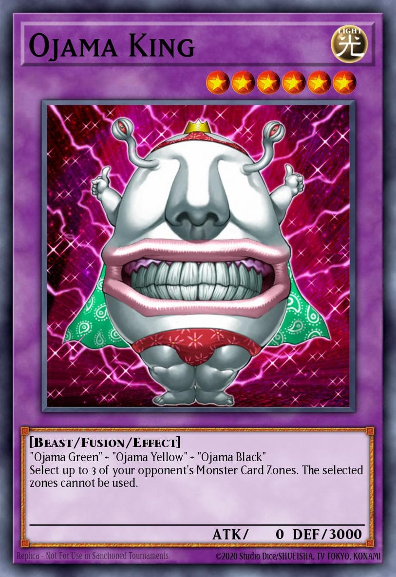 Ojama King Dark Revelation Volume 3 card