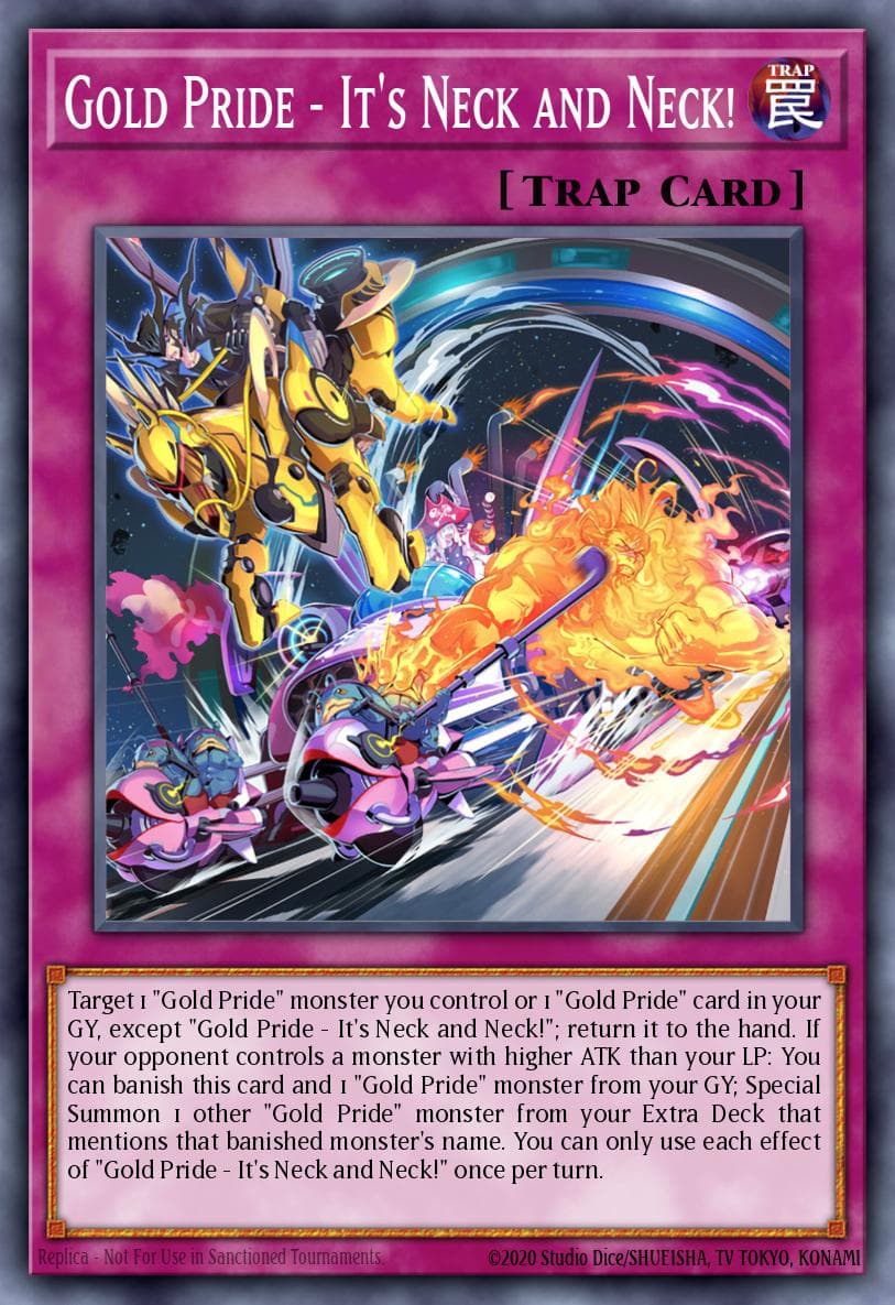 Gold Pride - It's Neck and Neck! Cyberstorm Access card