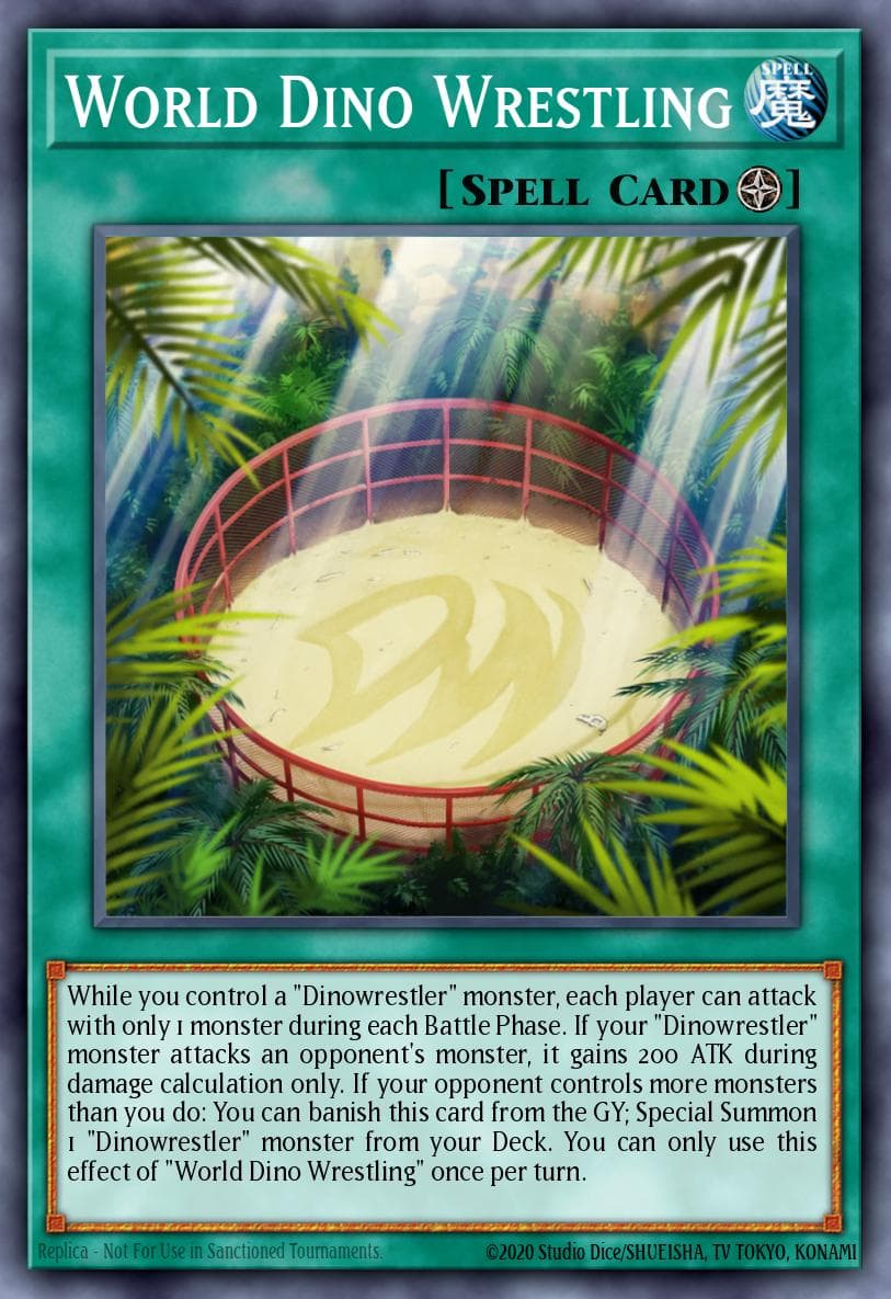 World Dino Wrestling 2019 Gold Sarcophagus Tin Mega Pack card