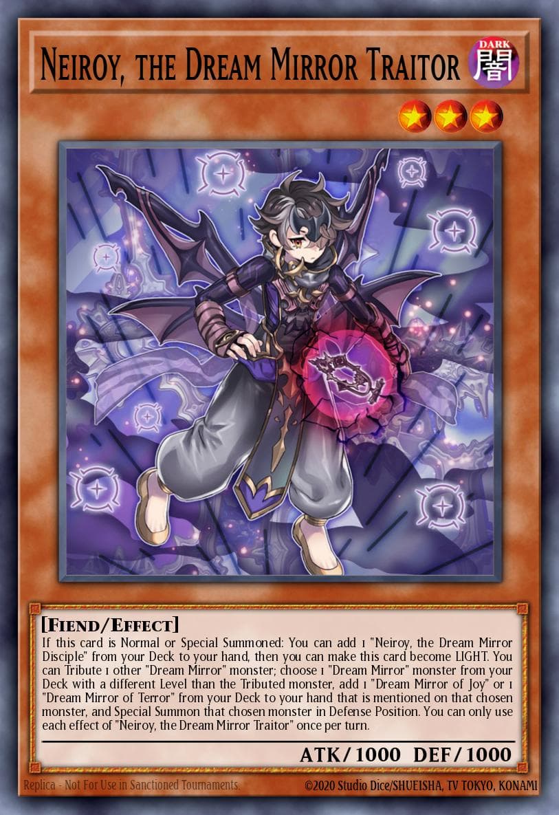 Neiroy, the Dream Mirror Traitor Battle of Chaos card
