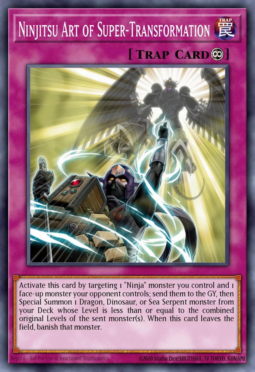 Ninjitsu Art of Super-Transformation OTS Tournament Pack 2 card