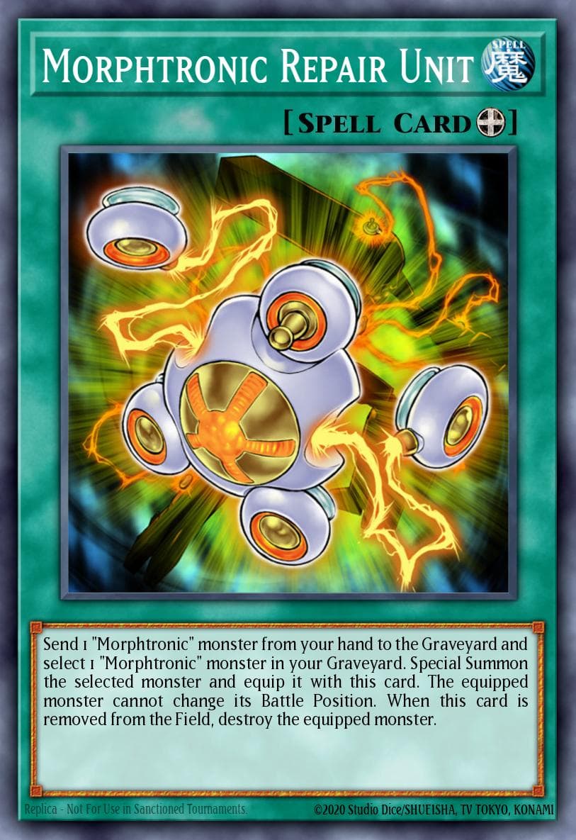 Morphtronic Repair Unit Raging Battle: Special Edition card