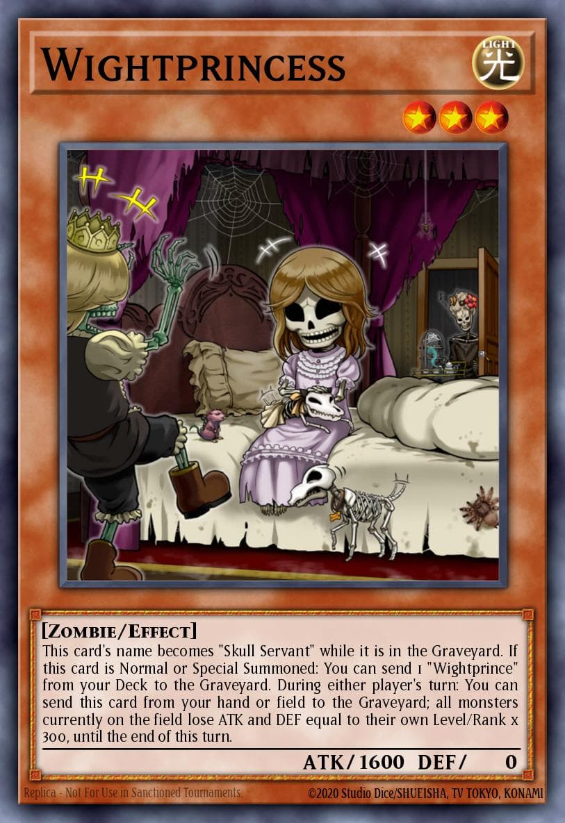 白骨公主 游戏王 card
