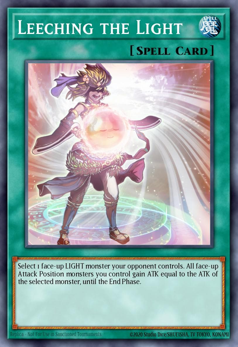 Leeching the Light The Shining Darkness Sneak Peek Participation Card card