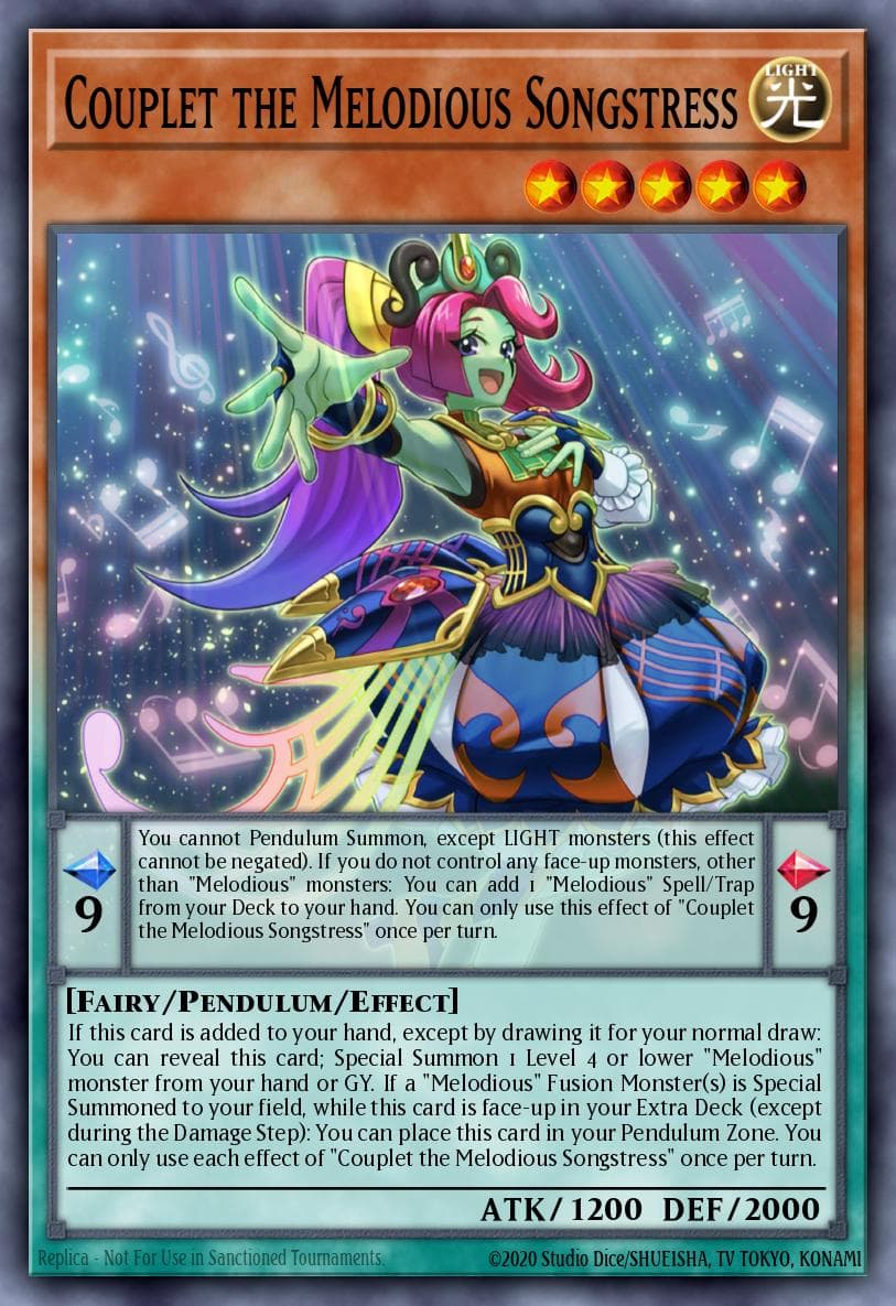 Couplet the Melodious Songstress Legacy of Destruction card