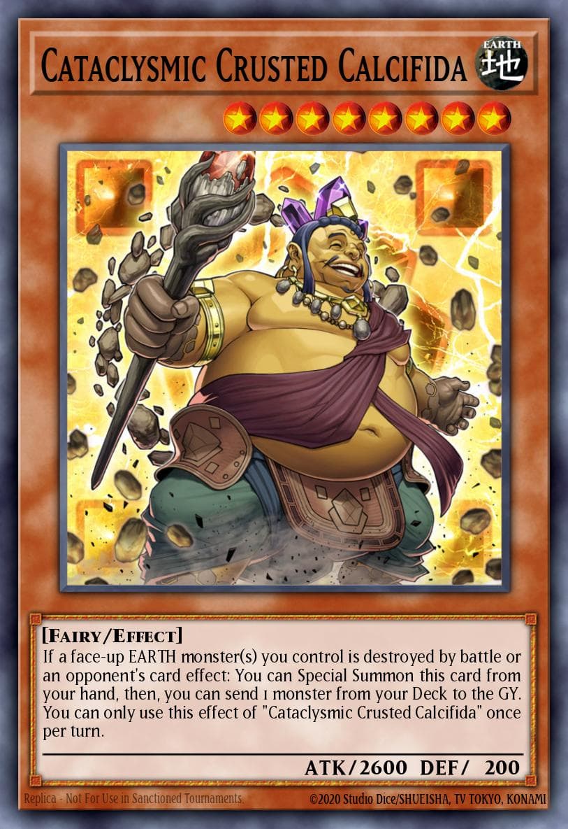 Cataclysmic Crusted Calcifida Ignition Assault Special Edition card