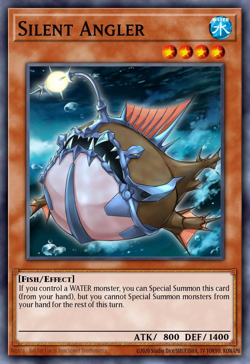 Silent Angler Structure Deck: Freezing Chains card