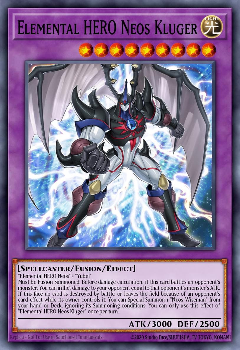 Elemental HERO Neos Kluger Ghosts From the Past: The 2nd Haunting card