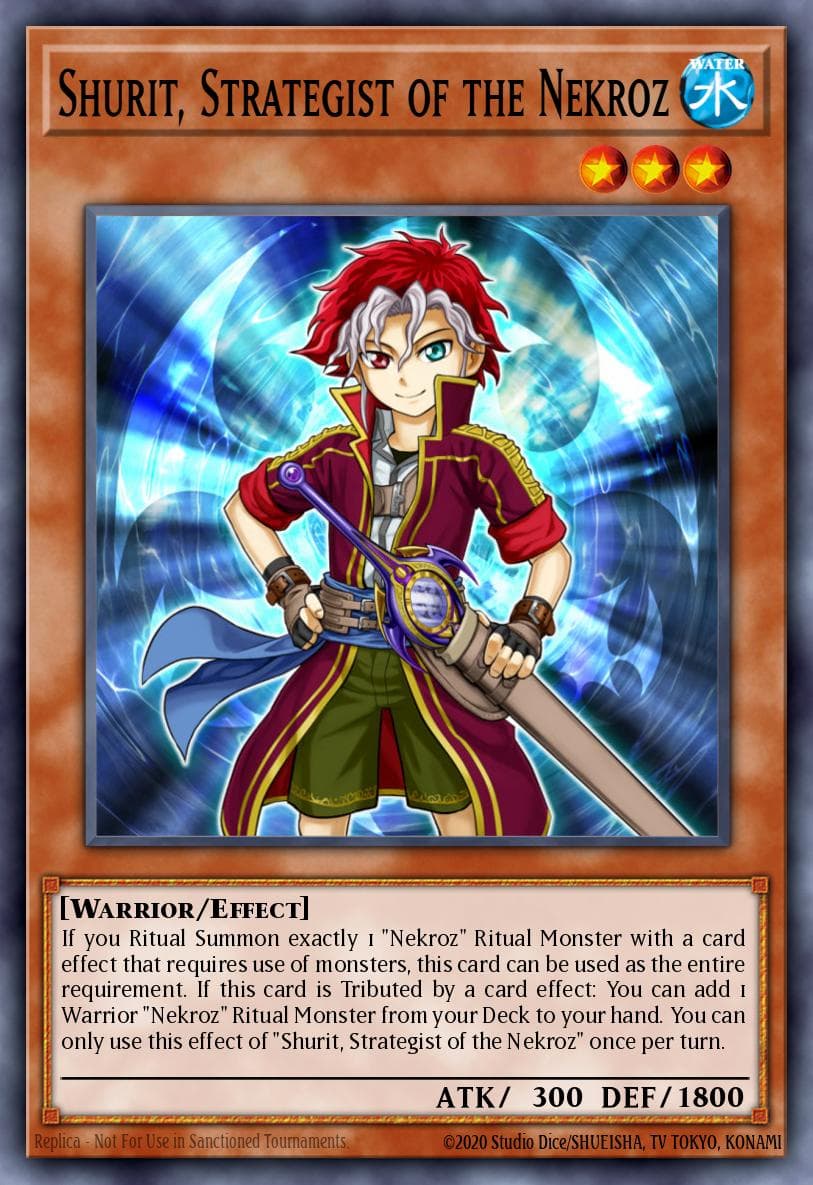 Shurit, Strategist of the Nekroz The Secret Forces card