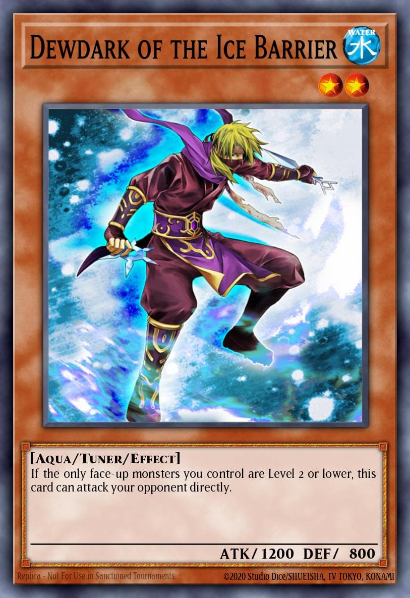 Dewdark of the Ice Barrier Hidden Arsenal 3 card