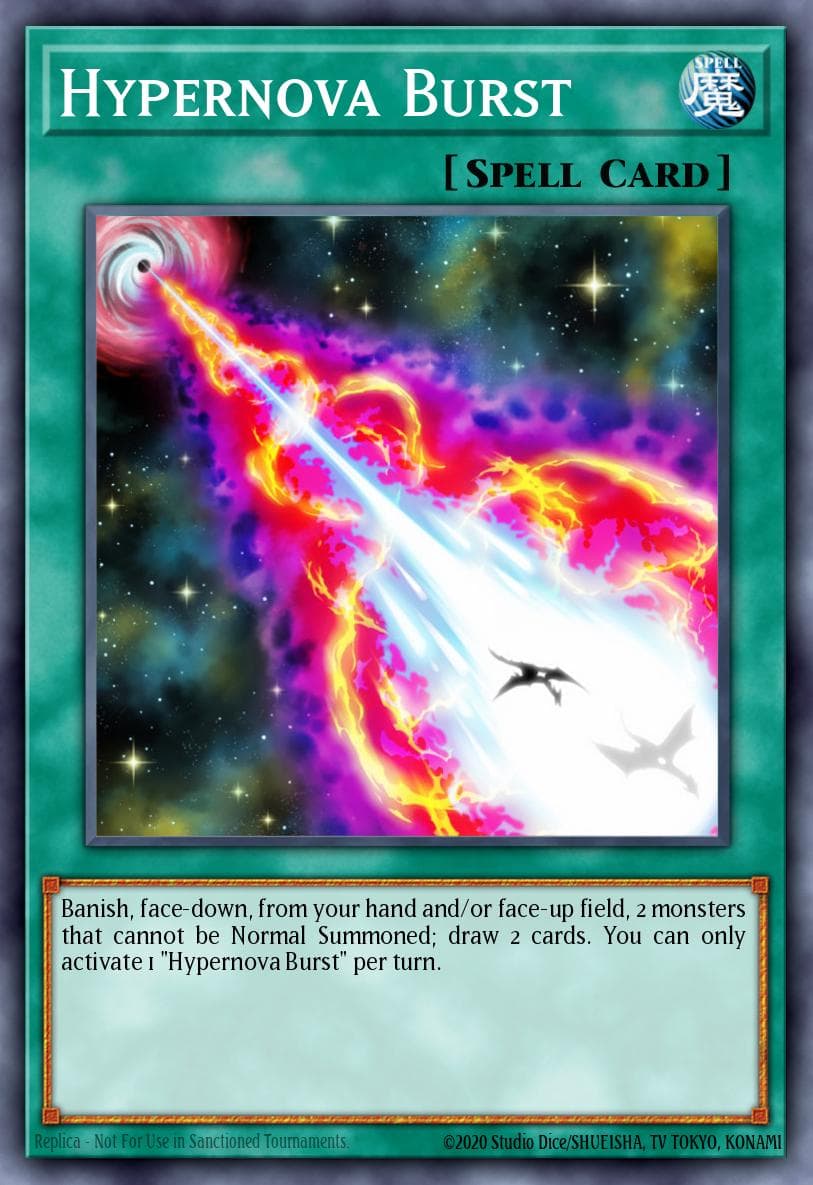 Hypernova Burst Rising Rampage Special Edition card
