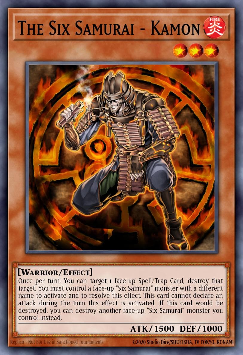 The Six Samurai - Kamon Ra Yellow Mega Pack: Special Edition card
