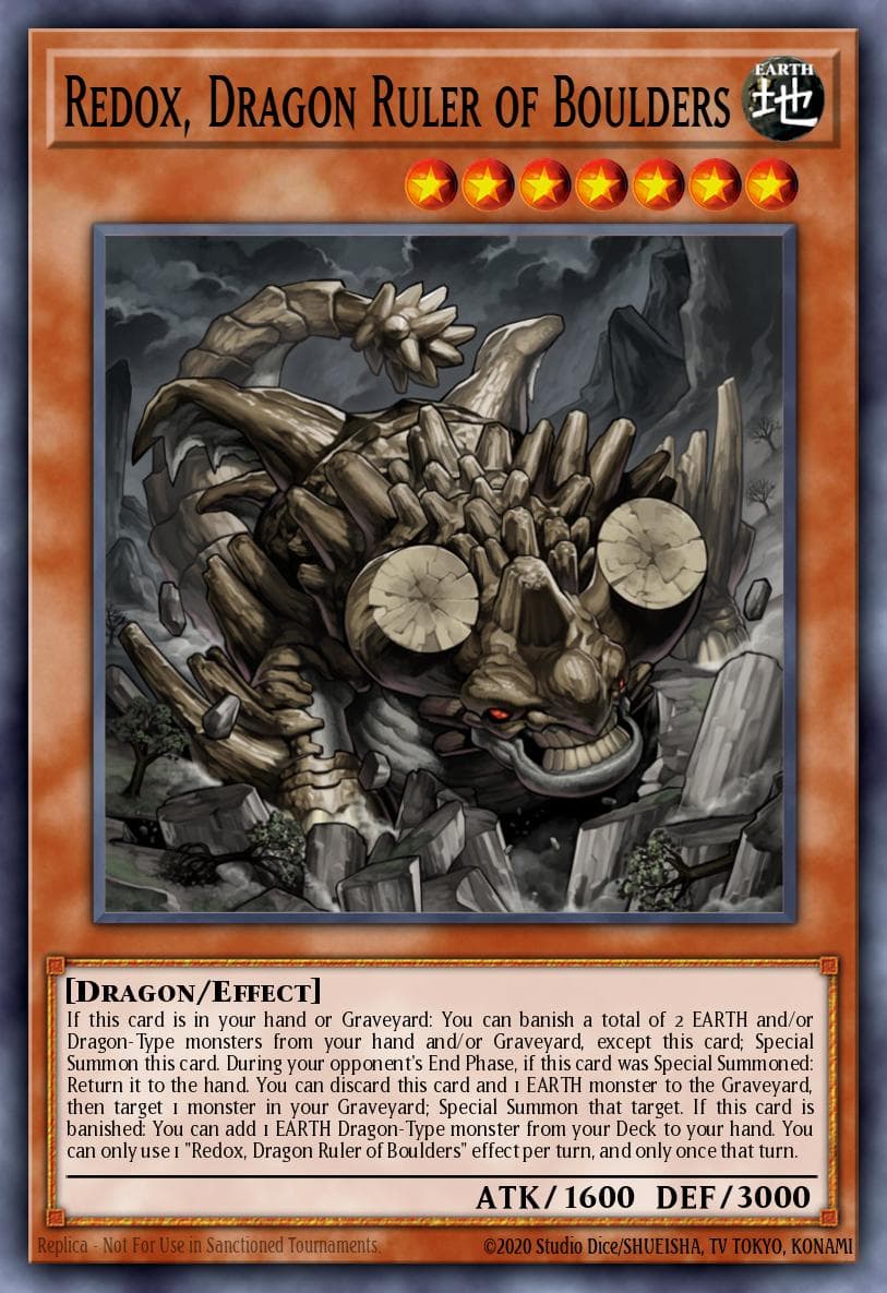 Redox, Dragon Ruler of Boulders 2013 Collectible Tins Wave 2 card
