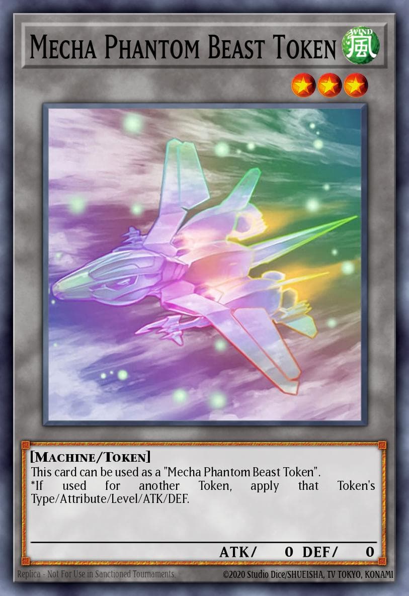 Mecha Phantom Beast Token OTS Tournament Pack 9 (POR) card