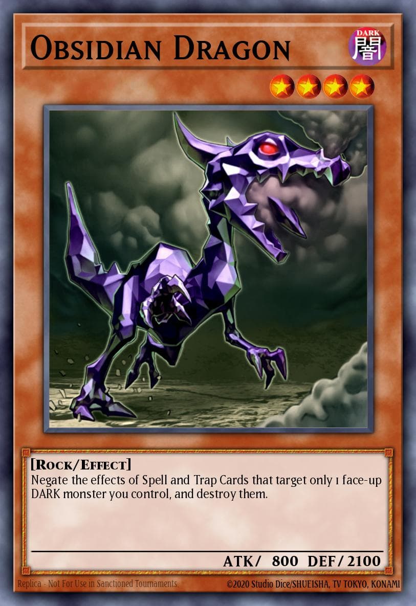 Obsidian Dragon Phantom Darkness: Special Edition card