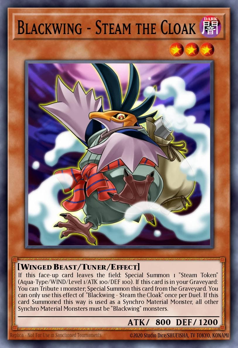 Blackwing - Steam the Cloak Dragons of Legend: The Complete Series card