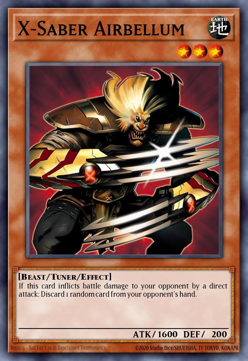 X-Saber Airbellum Starter Deck: Yu-Gi-Oh! 5D's 2009 card