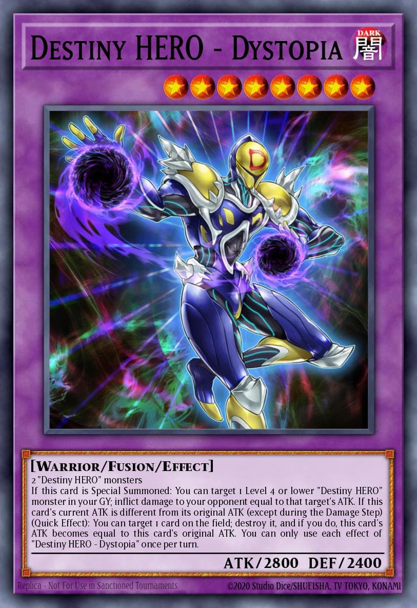Destiny HERO - Dystopia Destiny Soldiers card