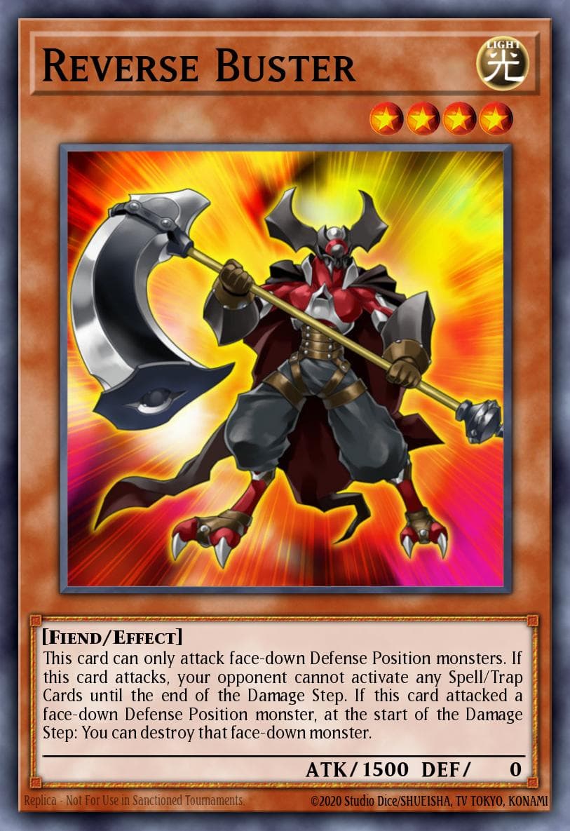 Reverse Buster Star Pack 2014 card