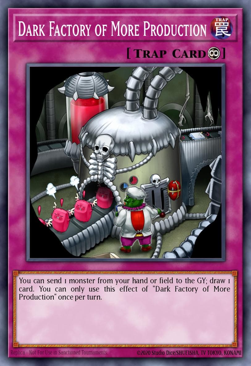 Dark Factory of More Production 2020 Tin of Lost Memories Mega Pack card