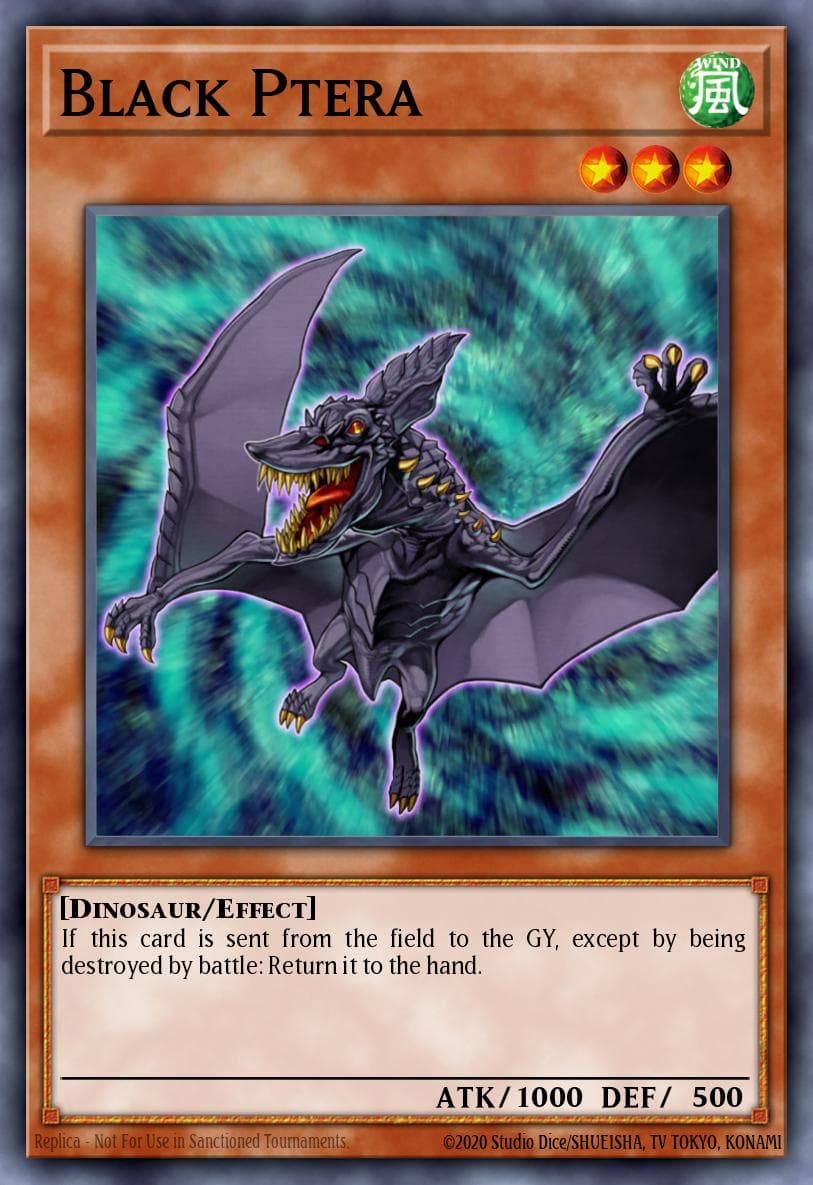 Black Ptera Structure Deck: Dinosaur's Rage Special Set card