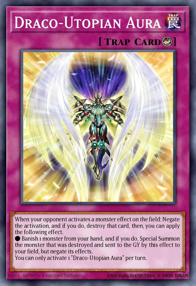 Draco-Utopian Aura Power of the Elements card