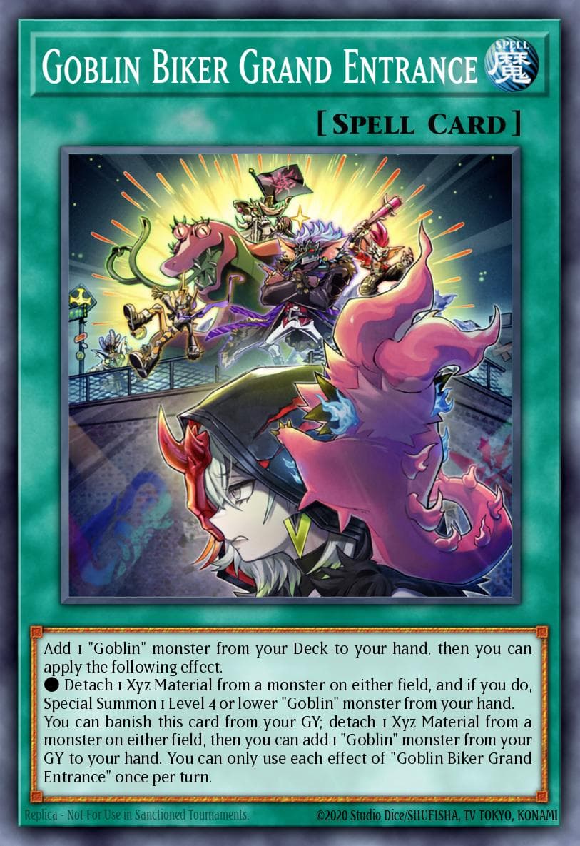 Goblin Biker Grand Entrance 2025 Mega-Pack Tin card