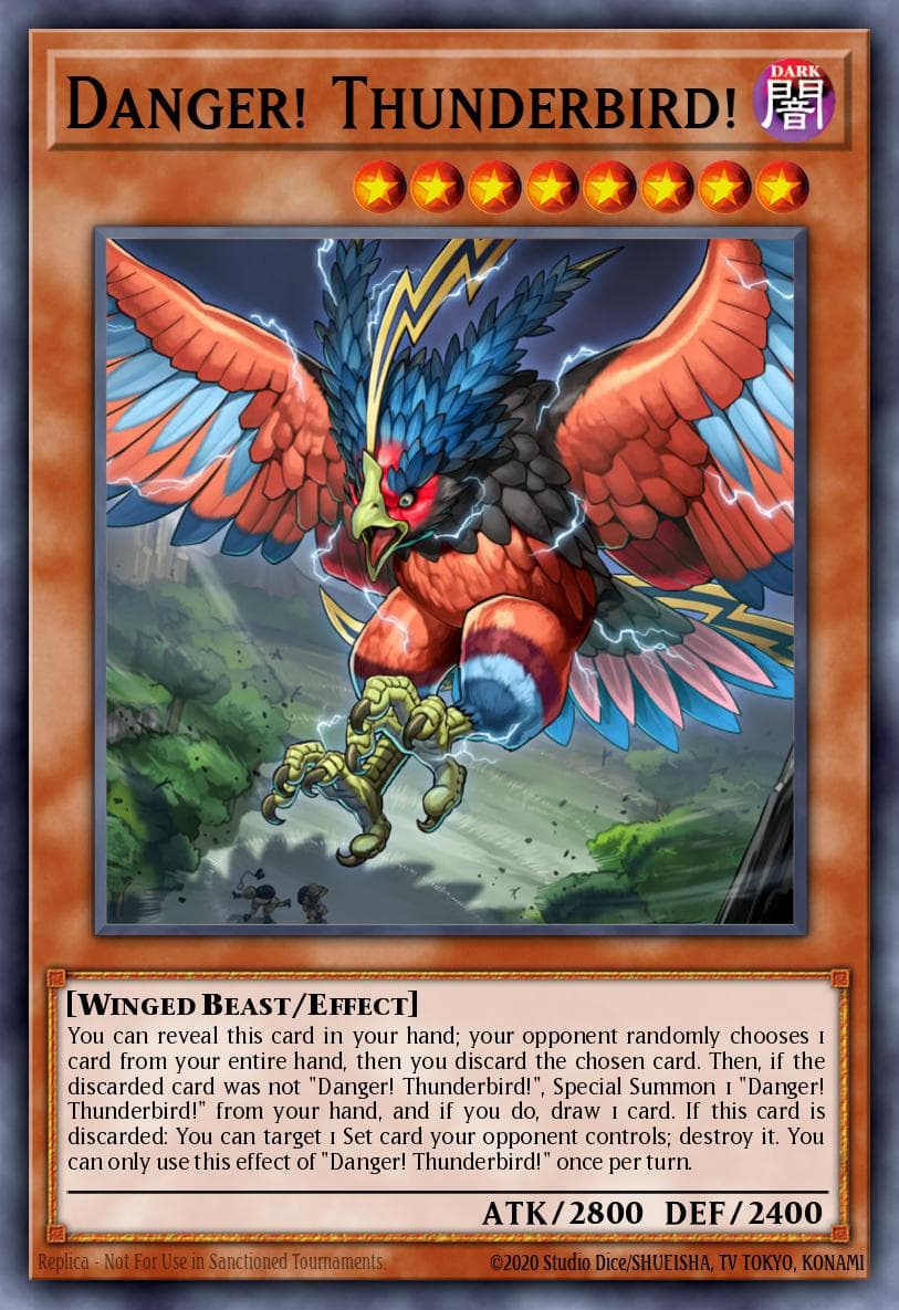 Danger! Thunderbird! Ghosts From the Past card