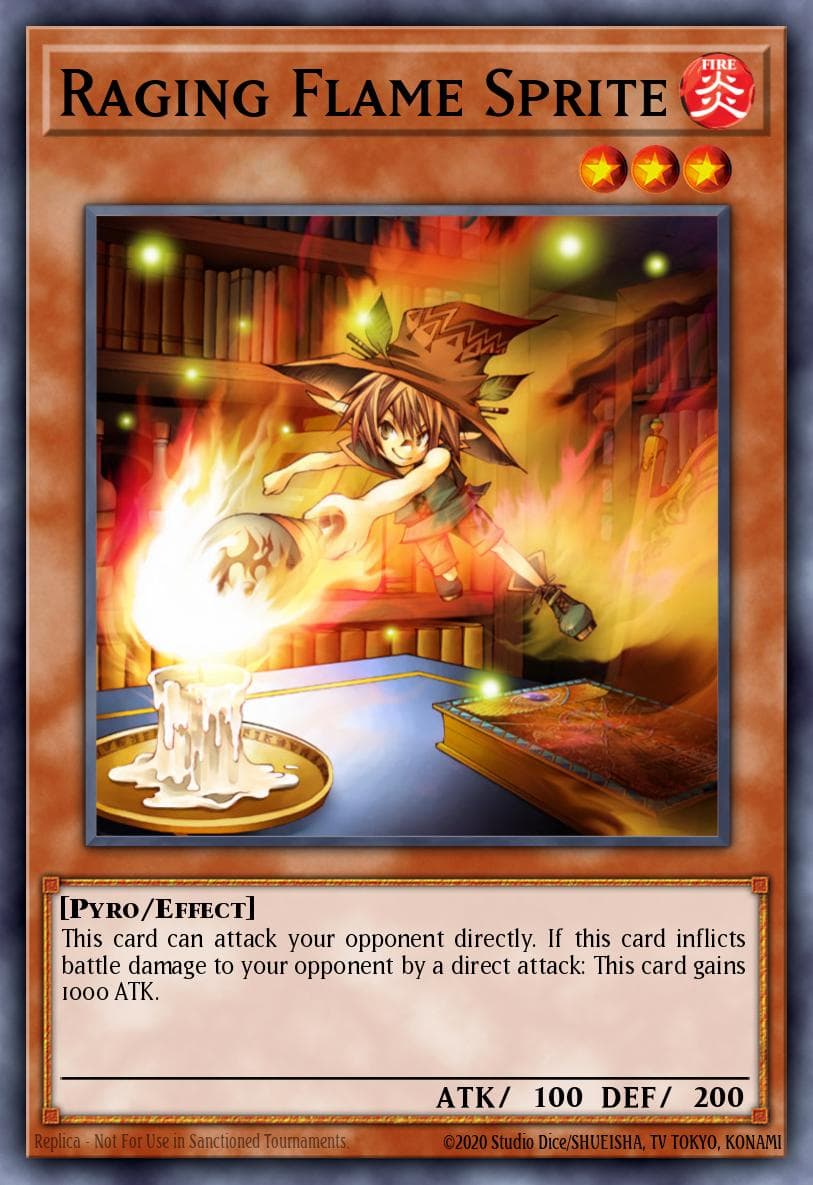 Raging Flame Sprite Structure Deck: Blaze of Destruction card