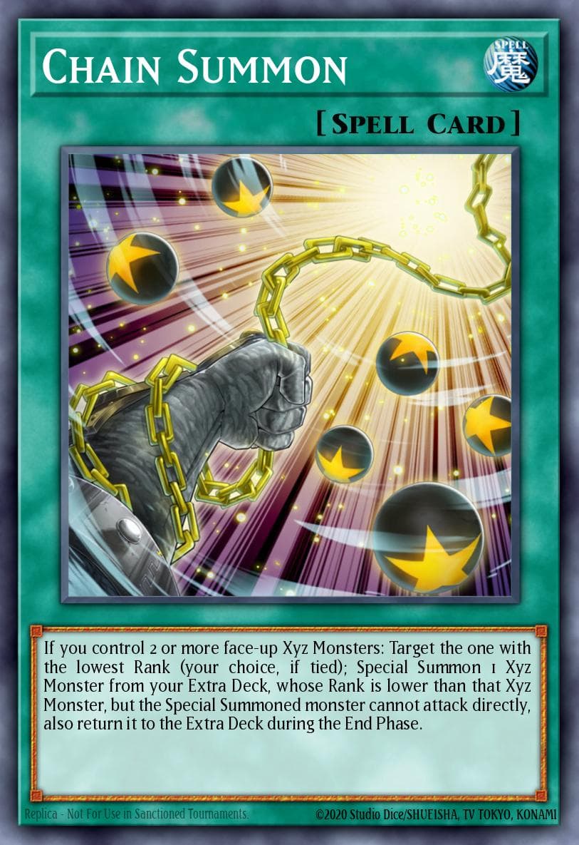 连锁召唤 游戏王 card