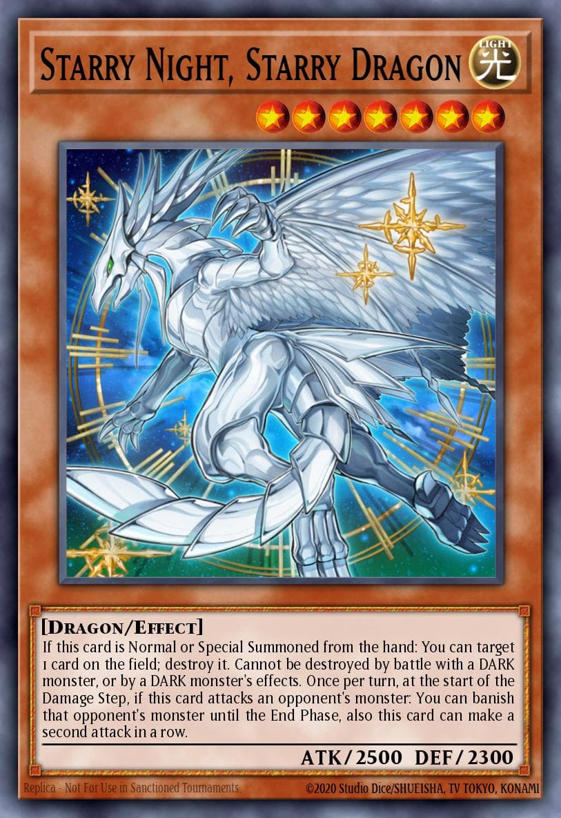 Starry Night, Starry Dragon Ghosts From the Past card
