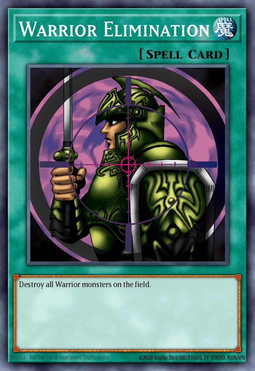Warrior Elimination Gold Series 2009 card