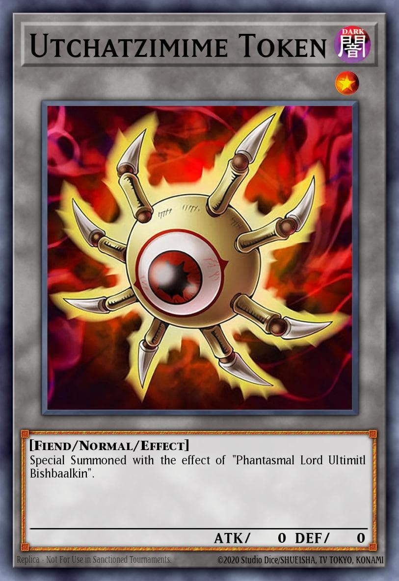 Utchatzimime Token 游戏王 card