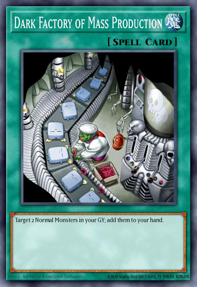 Dark Factory of Mass Production Dark Revelation Volume 3 card