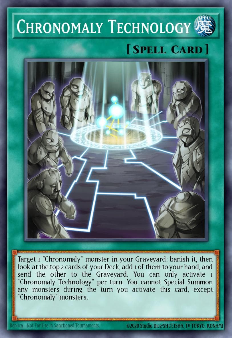Chronomaly Technology Return of the Duelist: Special Edition card