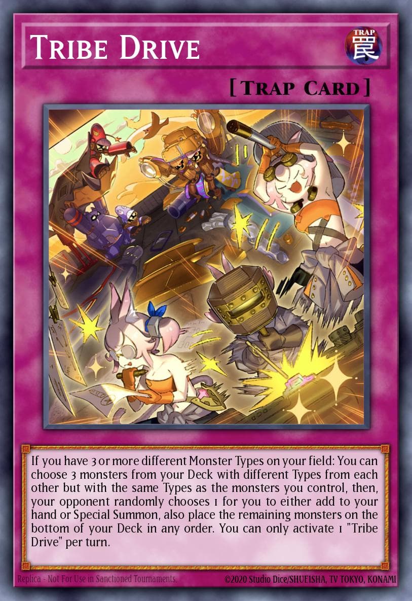 Tribe Drive Battle of Chaos card