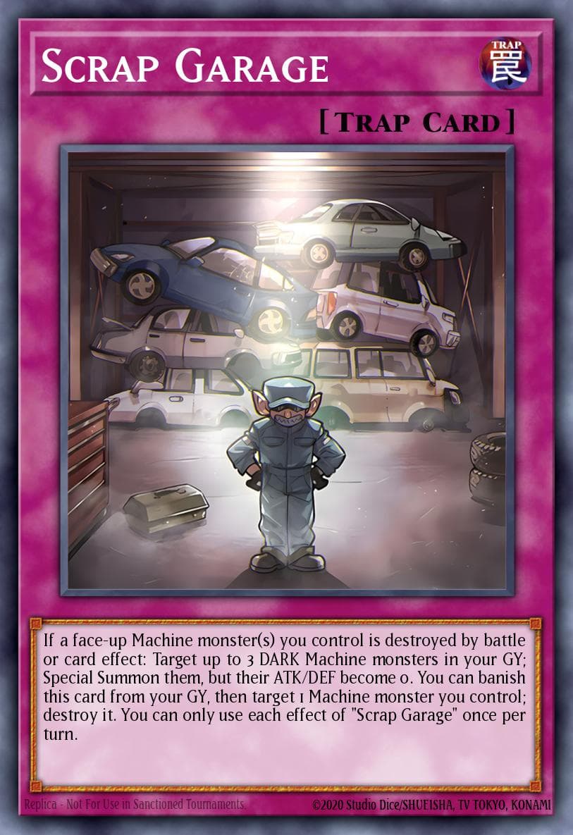 废铁车库 游戏王 card