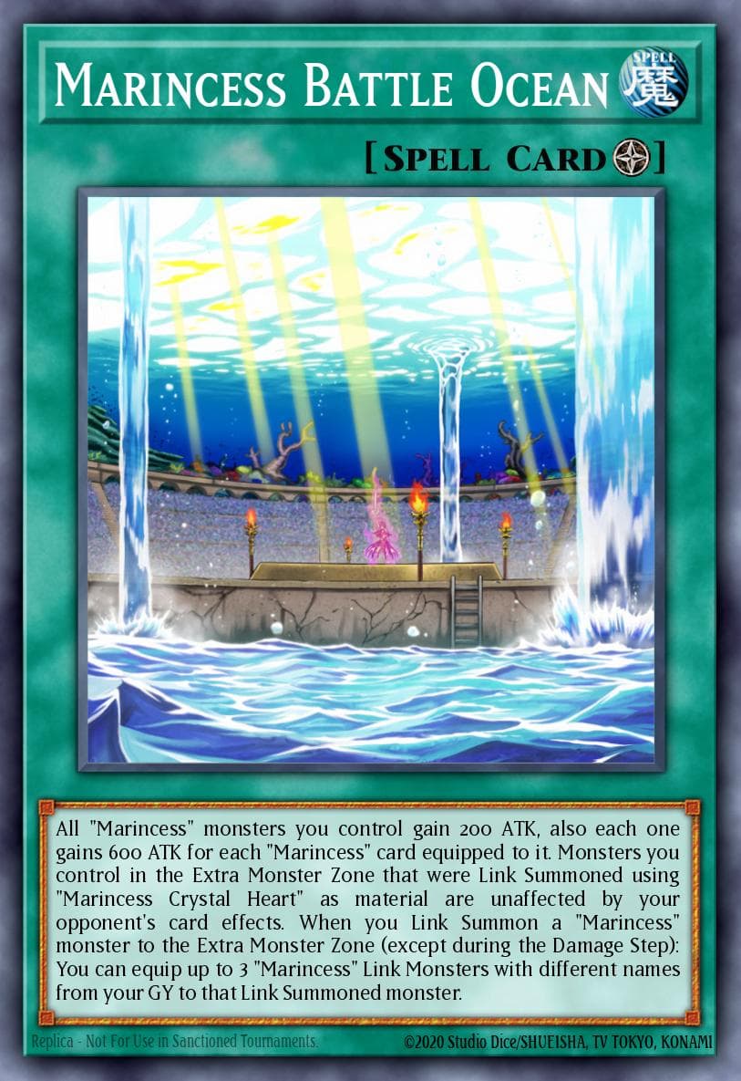 Marincess Battle Ocean Legendary Duelists: Duels From the Deep card